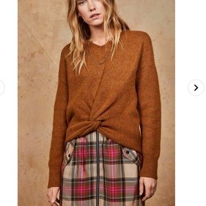Scotch & Soda Knotted V-Neck Sweater